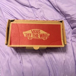 super cute blue & red vans women’s 5 3Y